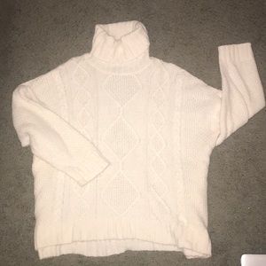 Aerie Cableknit oversized sweater